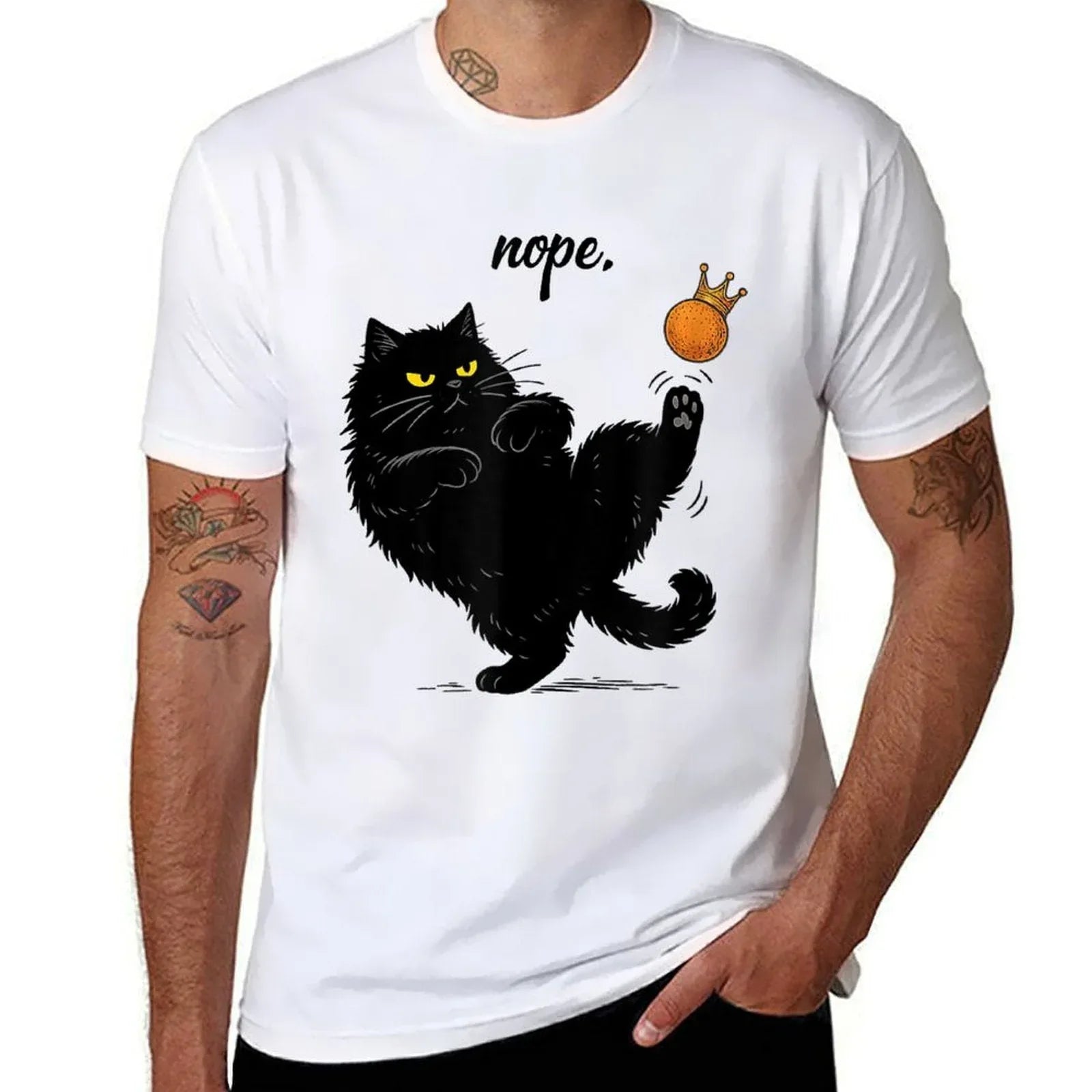 Nope No Kings In America We The People Political  Cotton T-Shirt