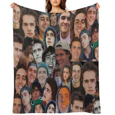 Charlie Gillespie Collage Lightweight Throw Blanket