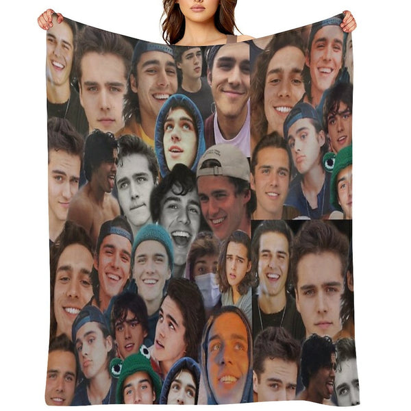 Charlie Gillespie Collage Lightweight Throw Blanket