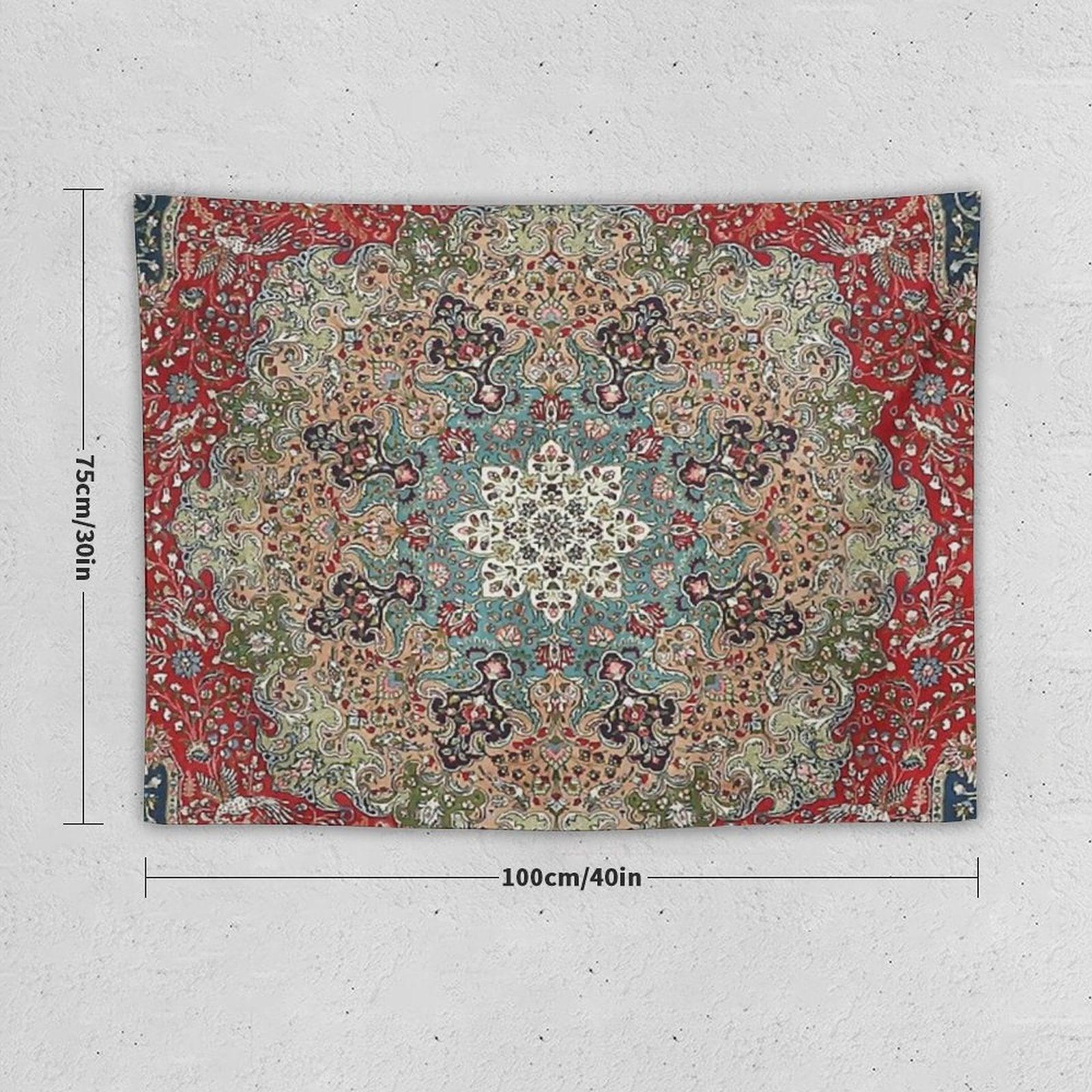 Vintage Antique Persian Carpet Print Tapestry