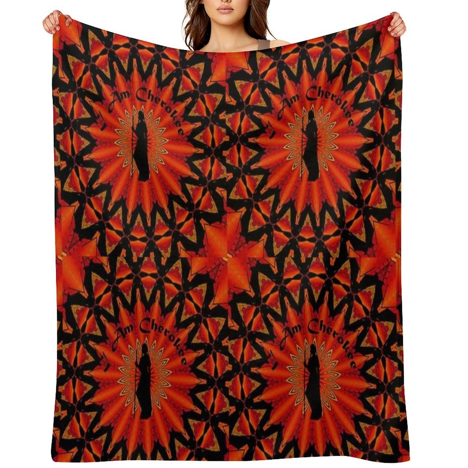 Cherokee Easy Care Throw Blanket