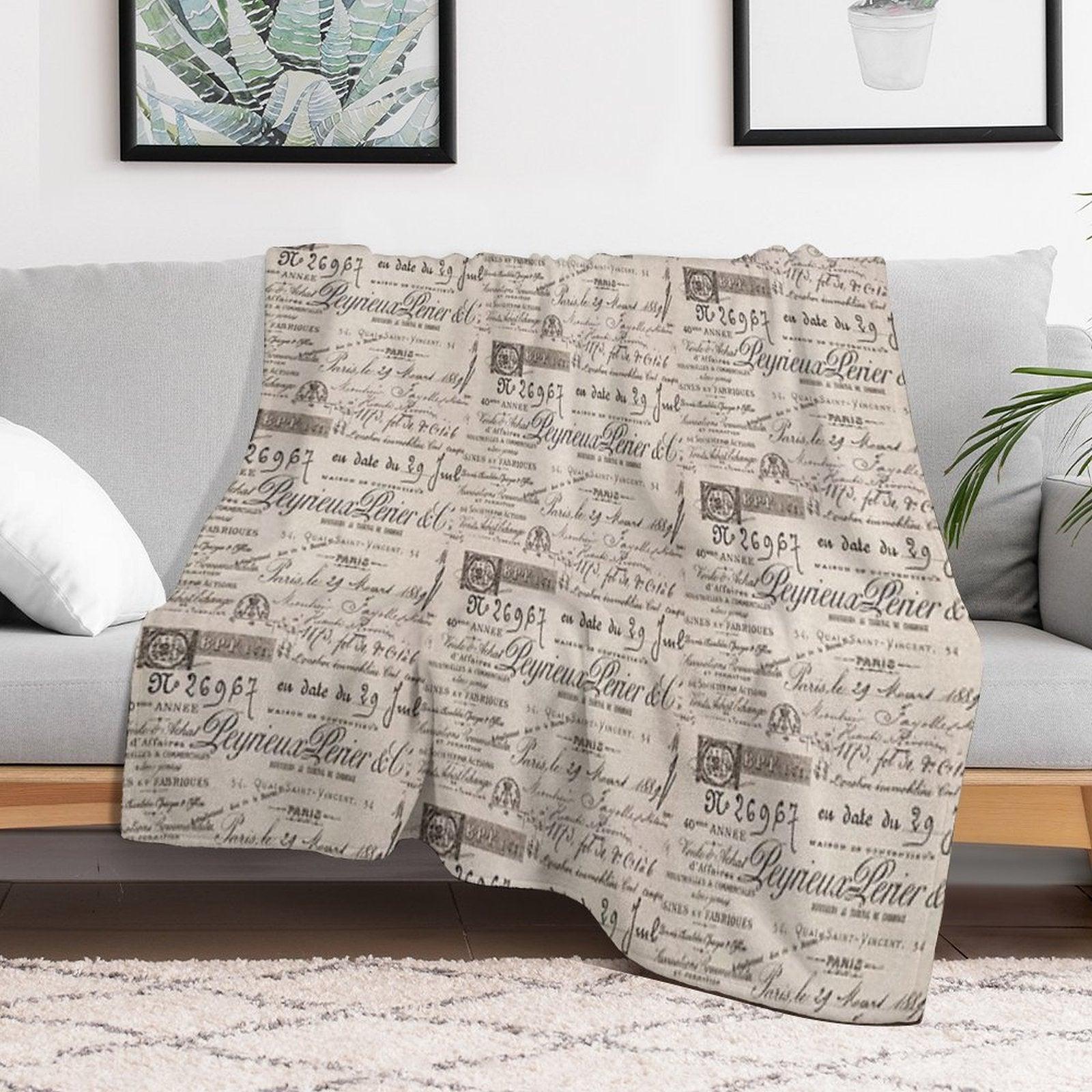 Parisan Throw Blanket