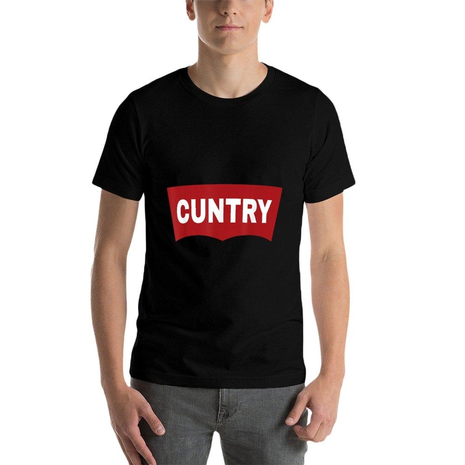 CUNTRY  Rodeo Western Cowgirl Cowboy  Easy-care T-Shirt