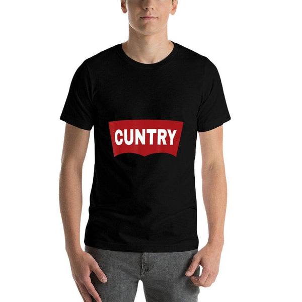 CUNTRY  Rodeo Western Cowgirl Cowboy  Easy-care T-Shirt