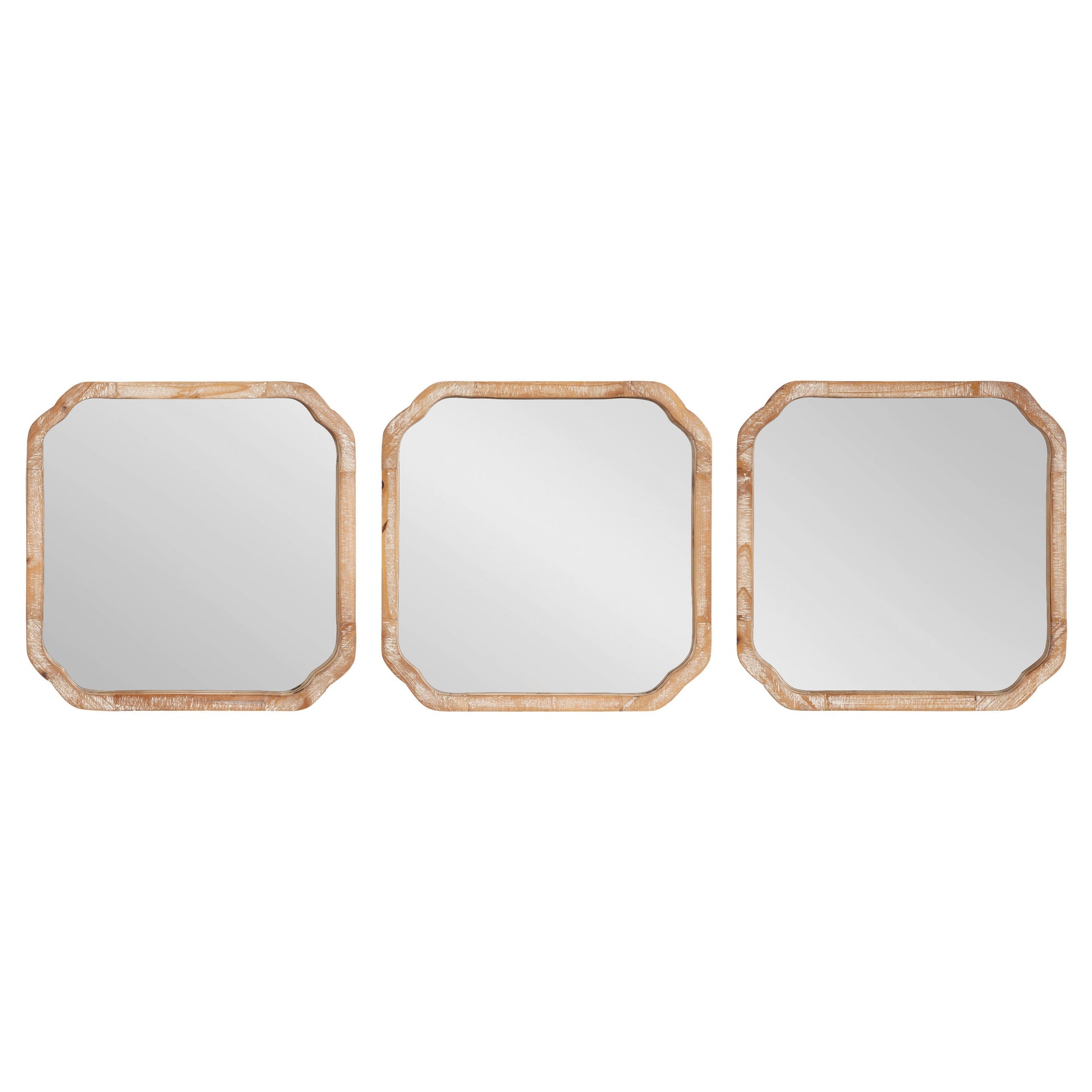 Marston Wood Wall Mirror Set