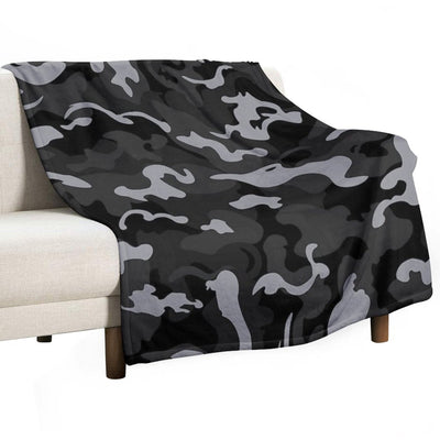 Camo Style - Urban Camouflage Easy Care Throw Blanket