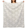 Rock Ptarmigan Pack Plush Throw Blanket