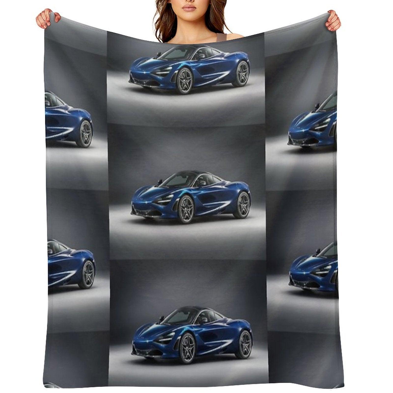 McLaren 720s Throw Blanket
