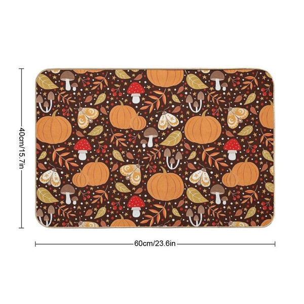 Autumn Elements Bath Mat