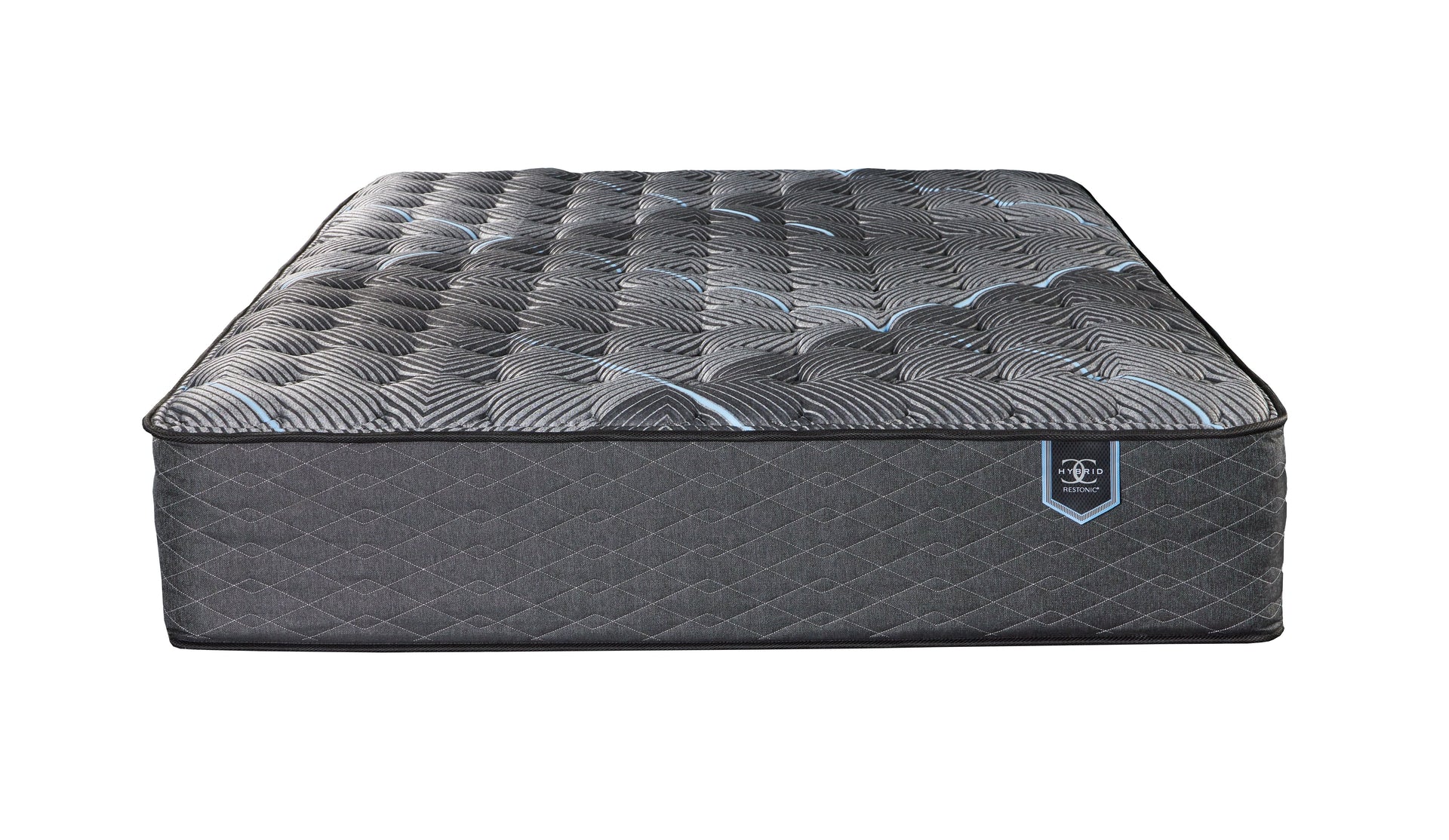 Restonic ComfortCare Hybrid Restful Nights Plush, King + 12-Piece Premium Comfort Bedding Pack, King Size