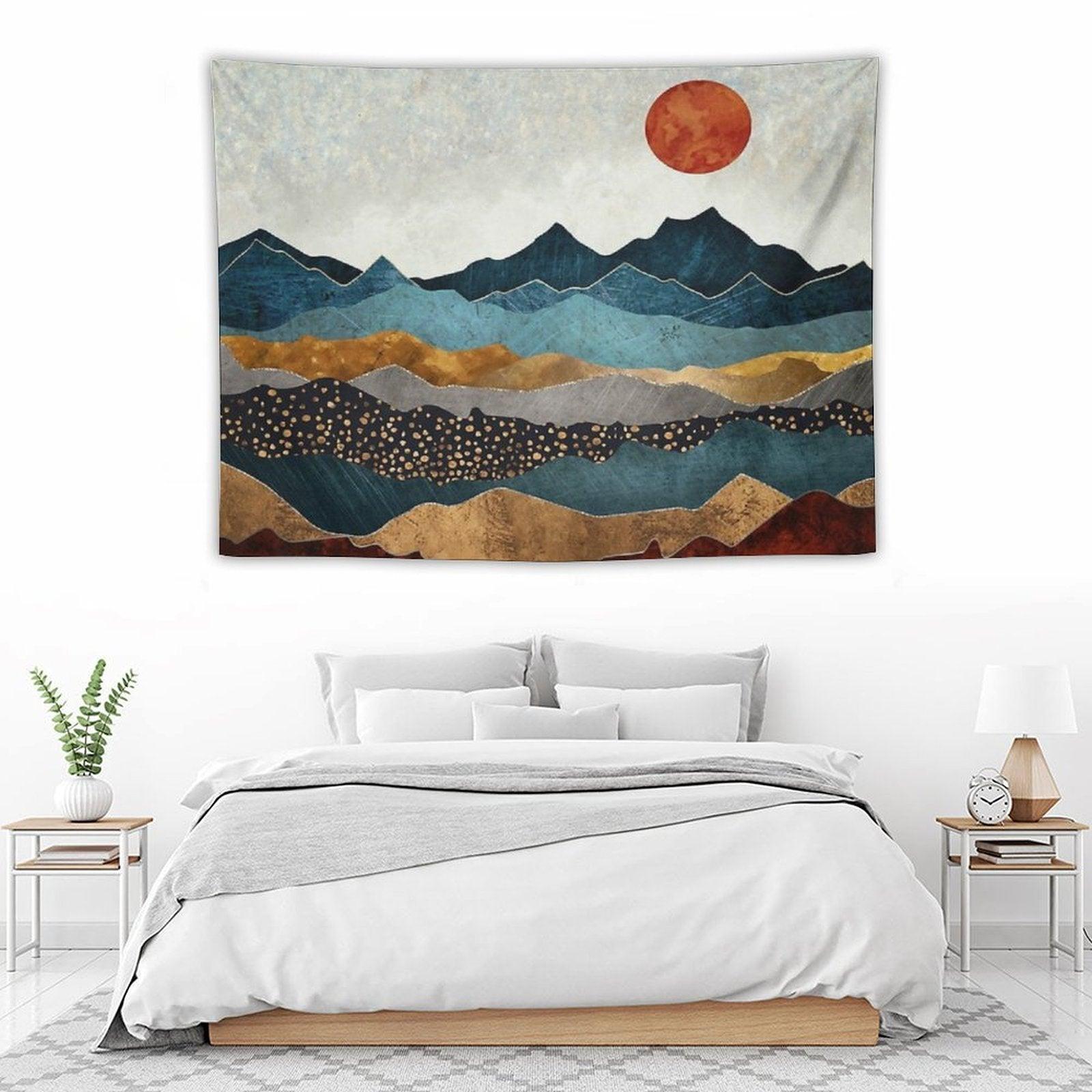 Amber Dusk Tapestry