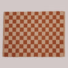 S/4 Handloomed Checkered Placemats - Brown