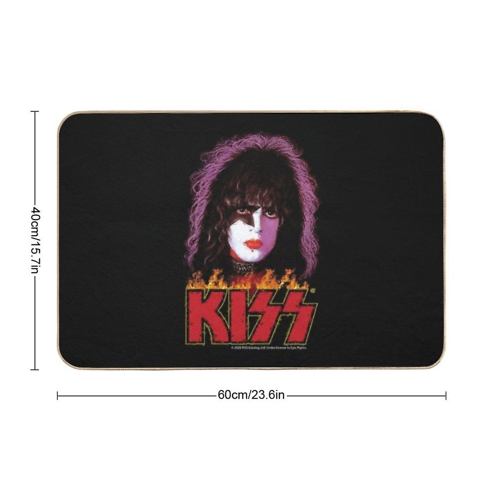 KISS - The Starchild Old Painting Stylized Bath Mat