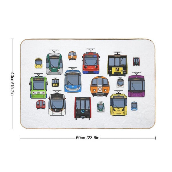 GB Metro And Light Rail Bath Mat