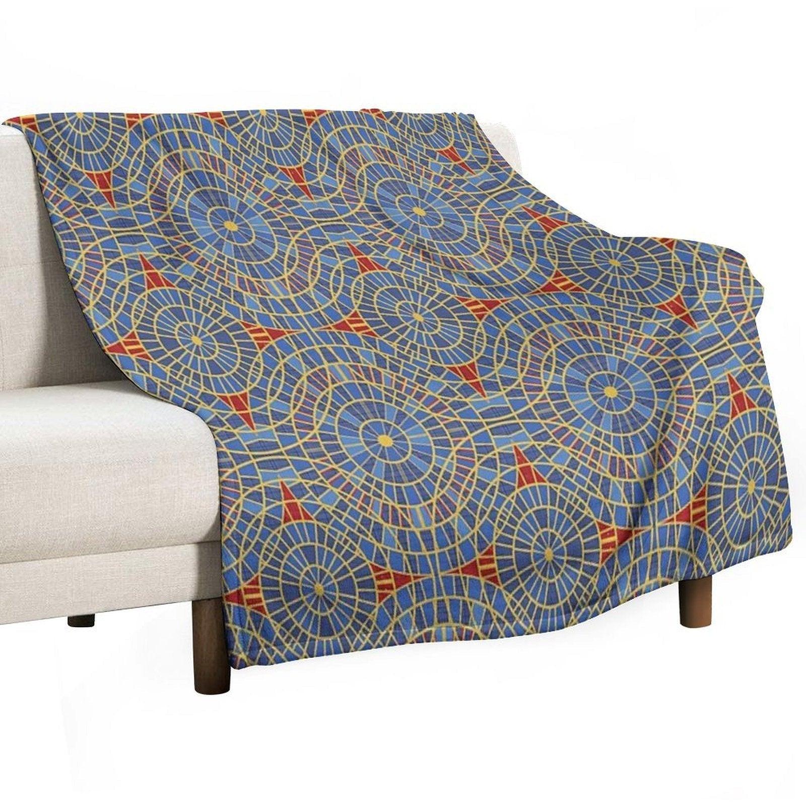 DragonCon Marriott Carpet with Details Throw Blanket