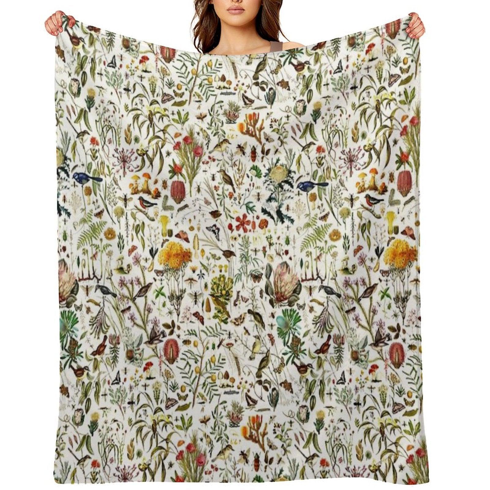 Biology Australia. Throw Blanket