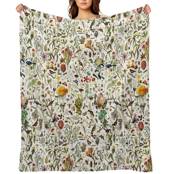 Biology Australia. Throw Blanket