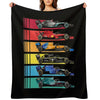 Formula Racing Cars 2023 Throw Blanket