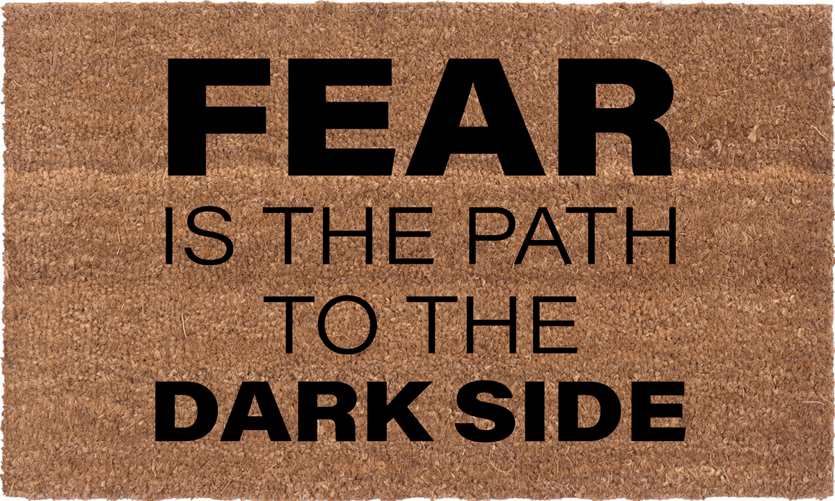 Fear Is The Path To The Dark Side
