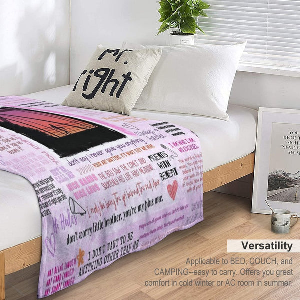 One Tree Hill Quotes Collage – Iconic TV Show Moments Design All-season Throw Blanket