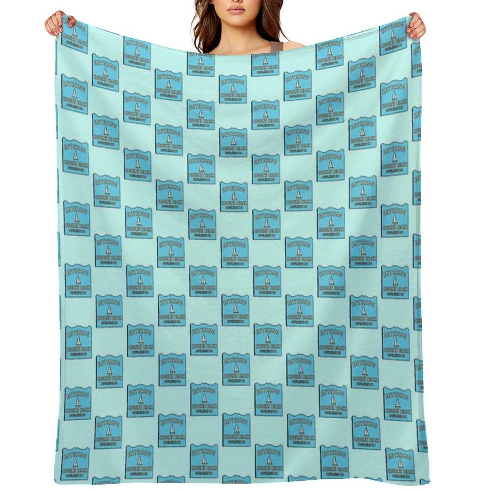 Cousins Beach Throw Blanket
