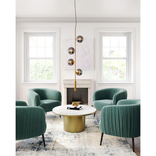 Zatara Ceiling Lamp Brass