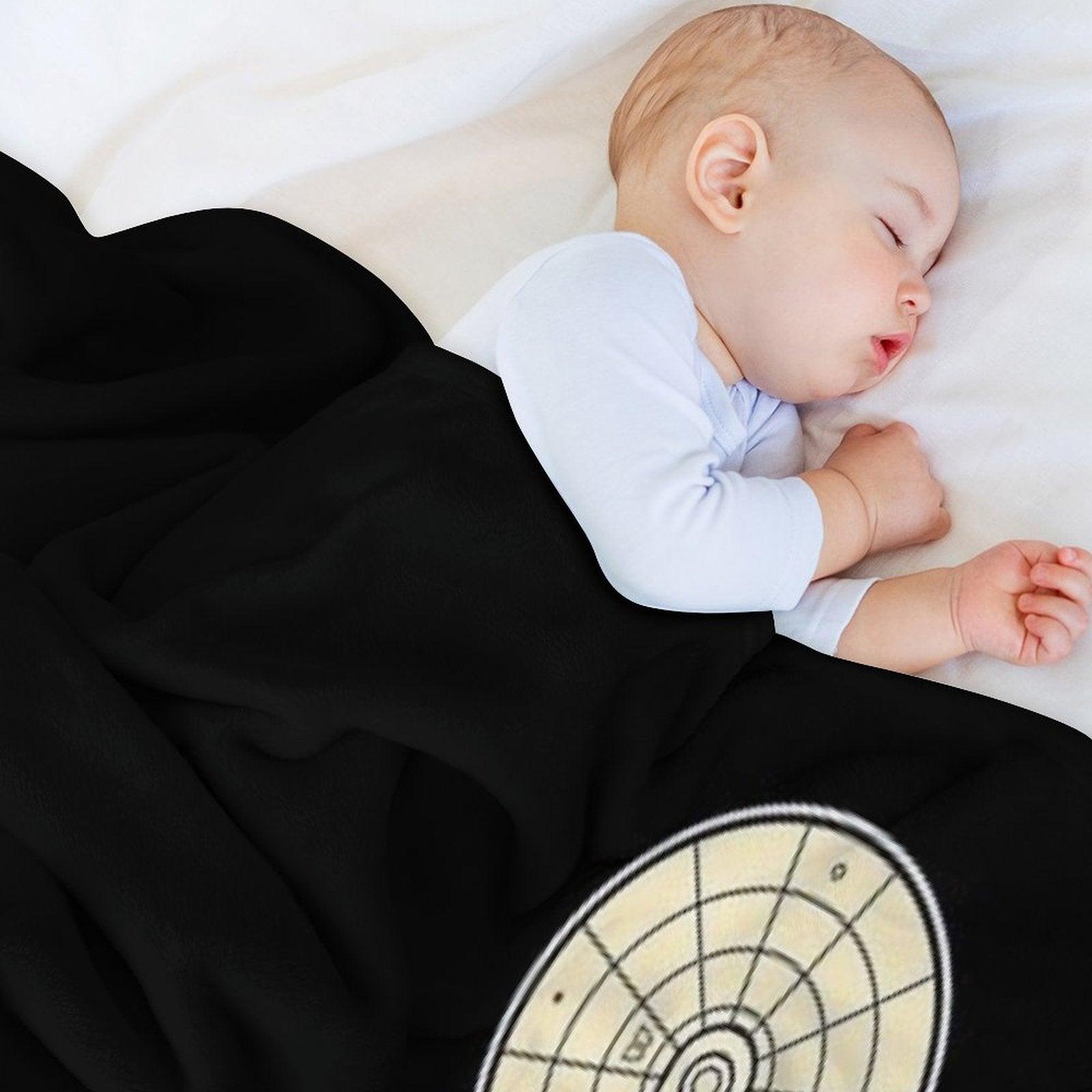 USS Enterprise Star Trek Throw Blanket