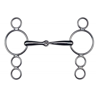 Feeling Continental Gag Bit, 4-Ring Cheeks