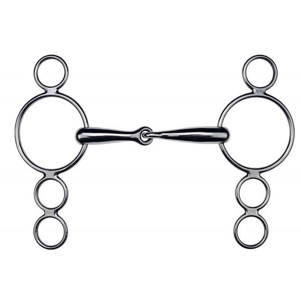 Feeling Continental Gag Bit, 4-Ring Cheeks