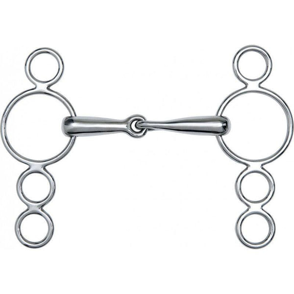 Feeling Continental Gag Bit, 4-Ring Cheeks