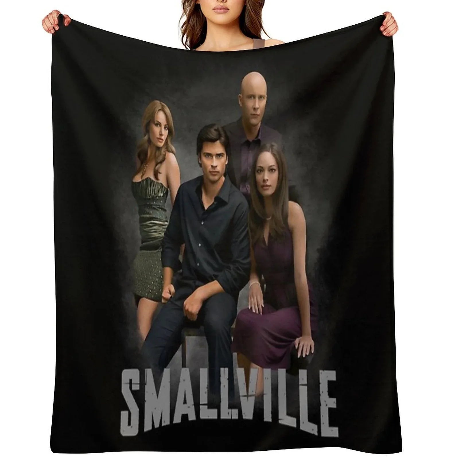Smallville Group Throw Blanket