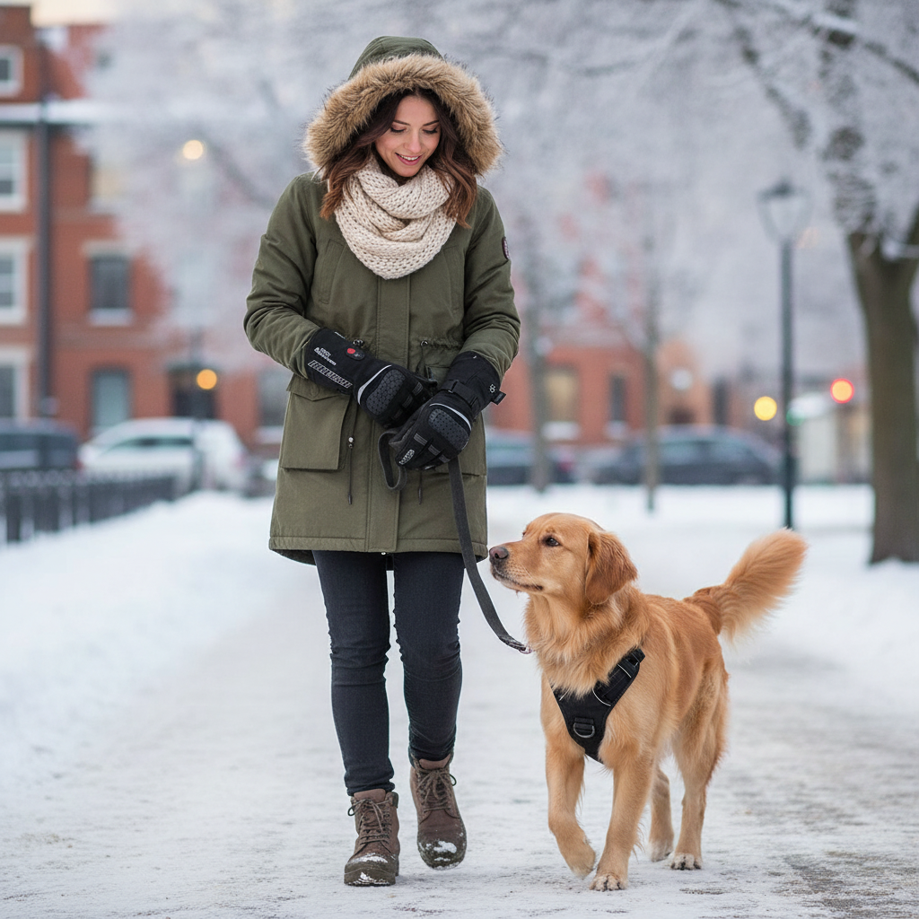 Rechargeable Heated Gloves - Waterproof GOODSPHORIA.COM