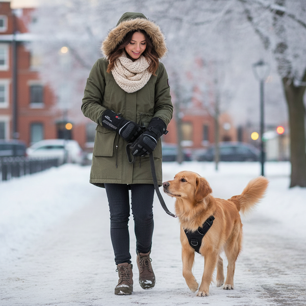 Rechargeable Heated Gloves - Waterproof GOODSPHORIA.COM