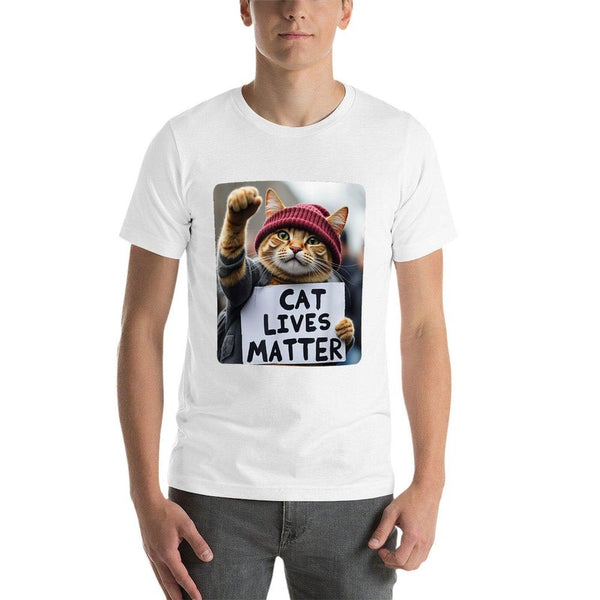 Donald Trump 2024 Cats, Cat Lives Matter Trump  Lightweight T-Shirt