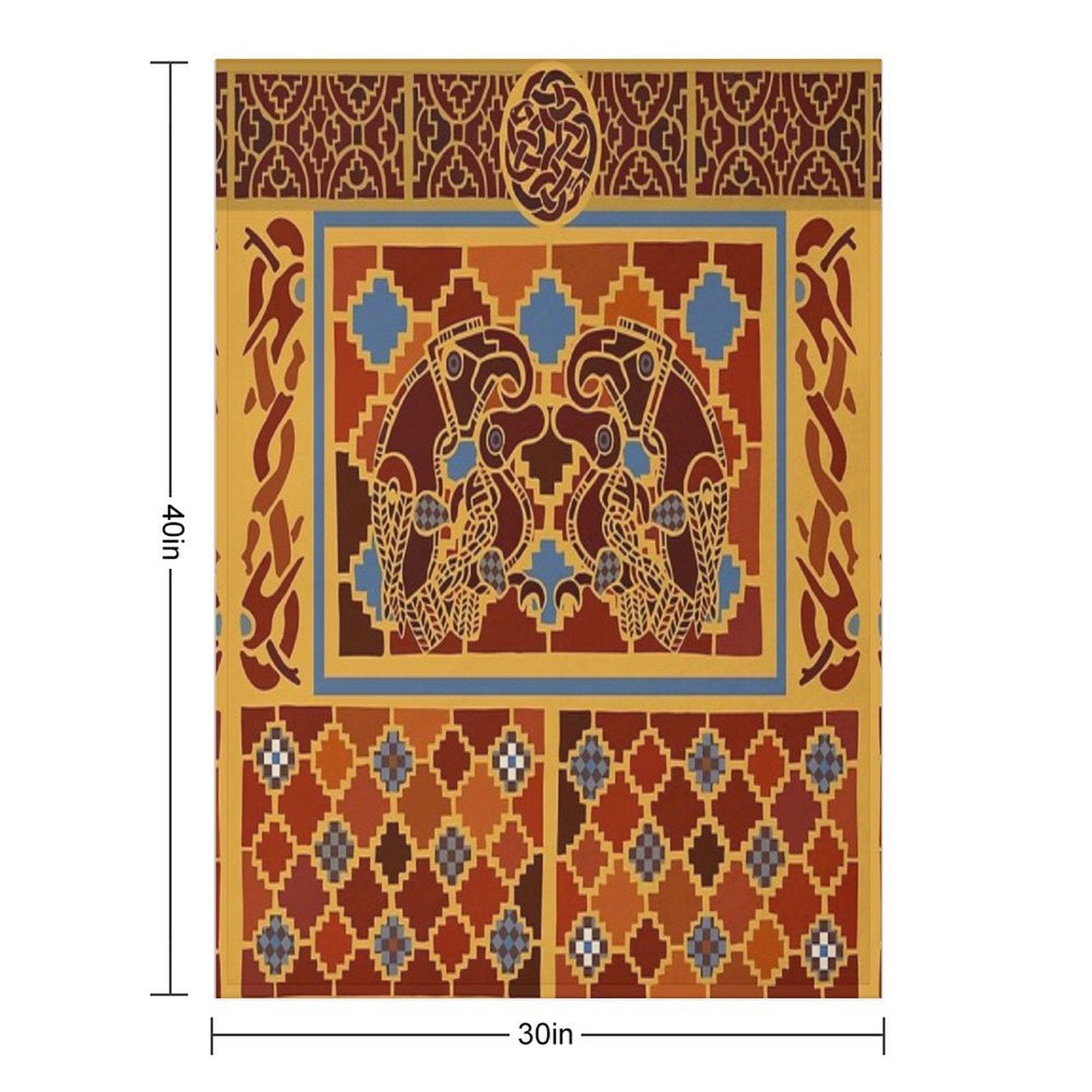 Imagining Sutton Hoo The Eagles Throw Blanket