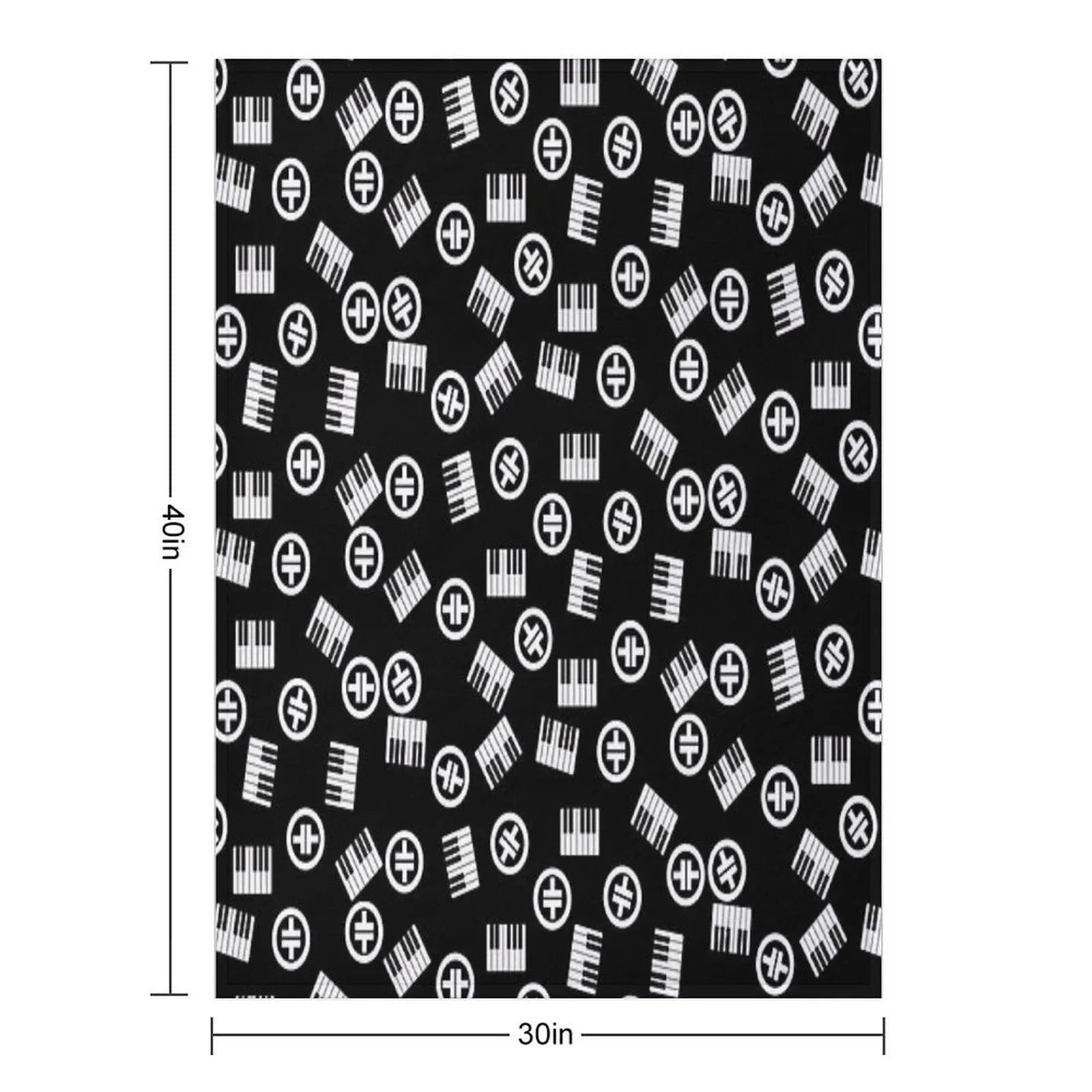 Take That Pattern - Gary Barlow Inspired Throw Blanket