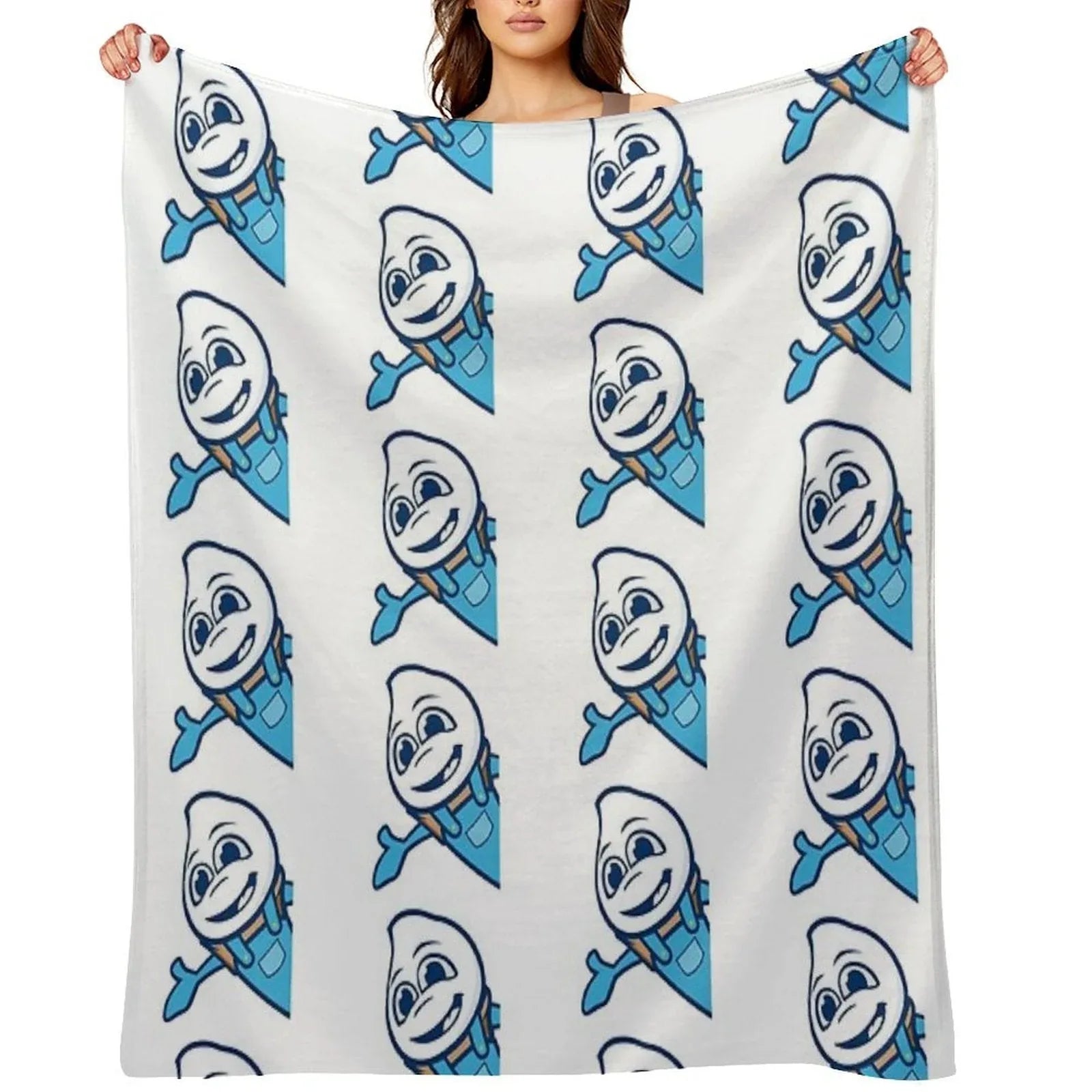 Culvers Scoopie Throw Blanket