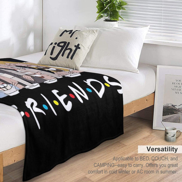 Friends Milkshake Throw Blanket