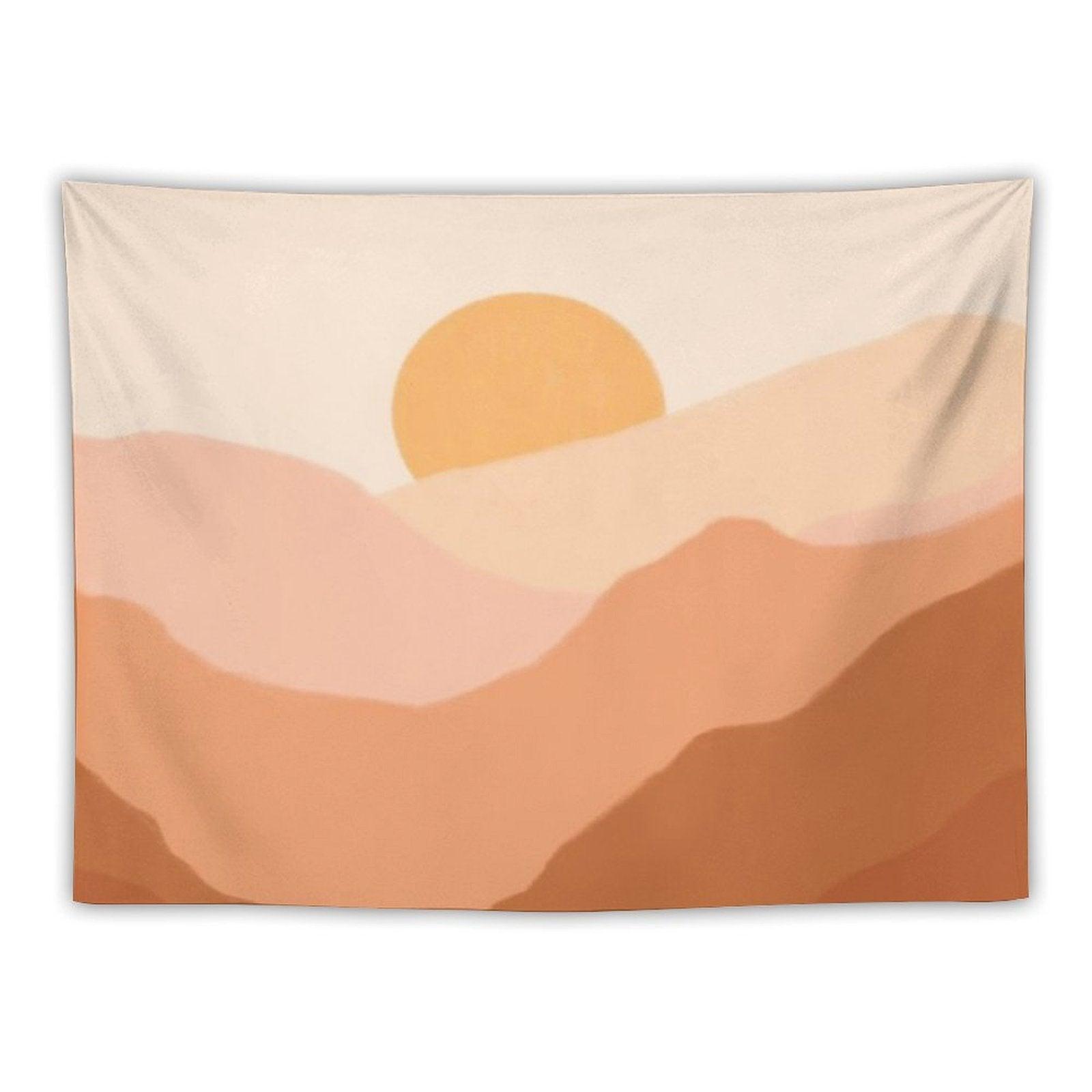 Warm Sunset Tapestry