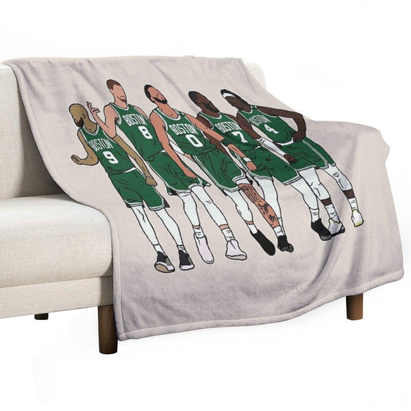 D White, KP, Jrue & The Jays Throw Blanket