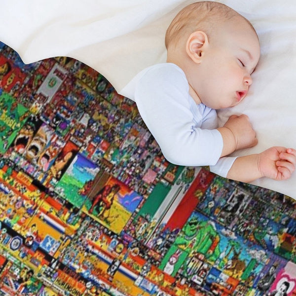 Reddit Place 2023 Merch, Reddit Rplace 2023, Rplace 20223, Rplace 2023 Merch, Rplace 2023 Poster  Rplace 2023 Pixel, Rpla Sustainable Throw Blanket