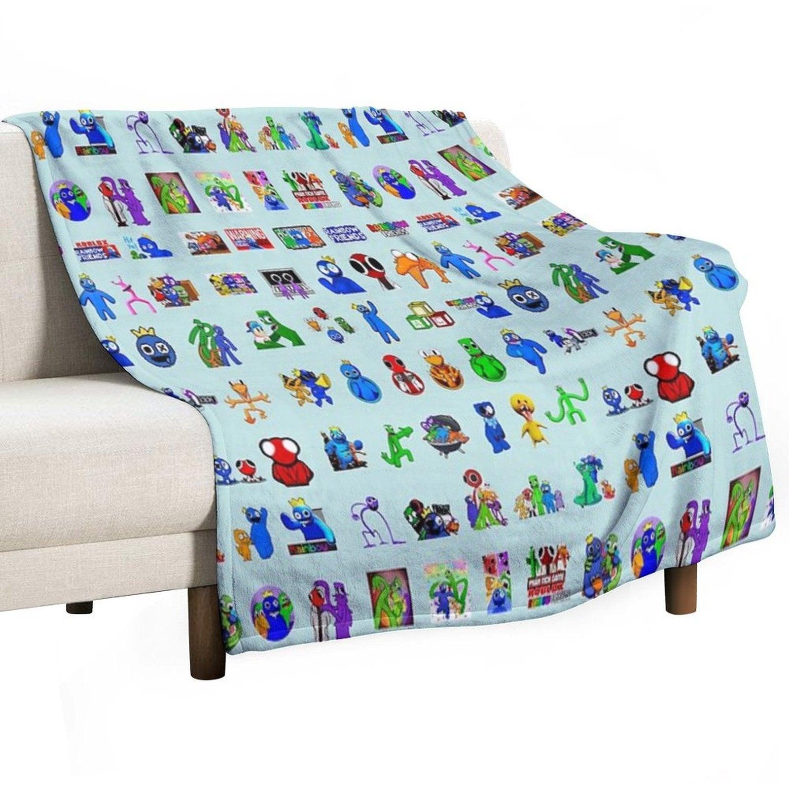 Rainbow Friends Méga Pack Throw Blanket