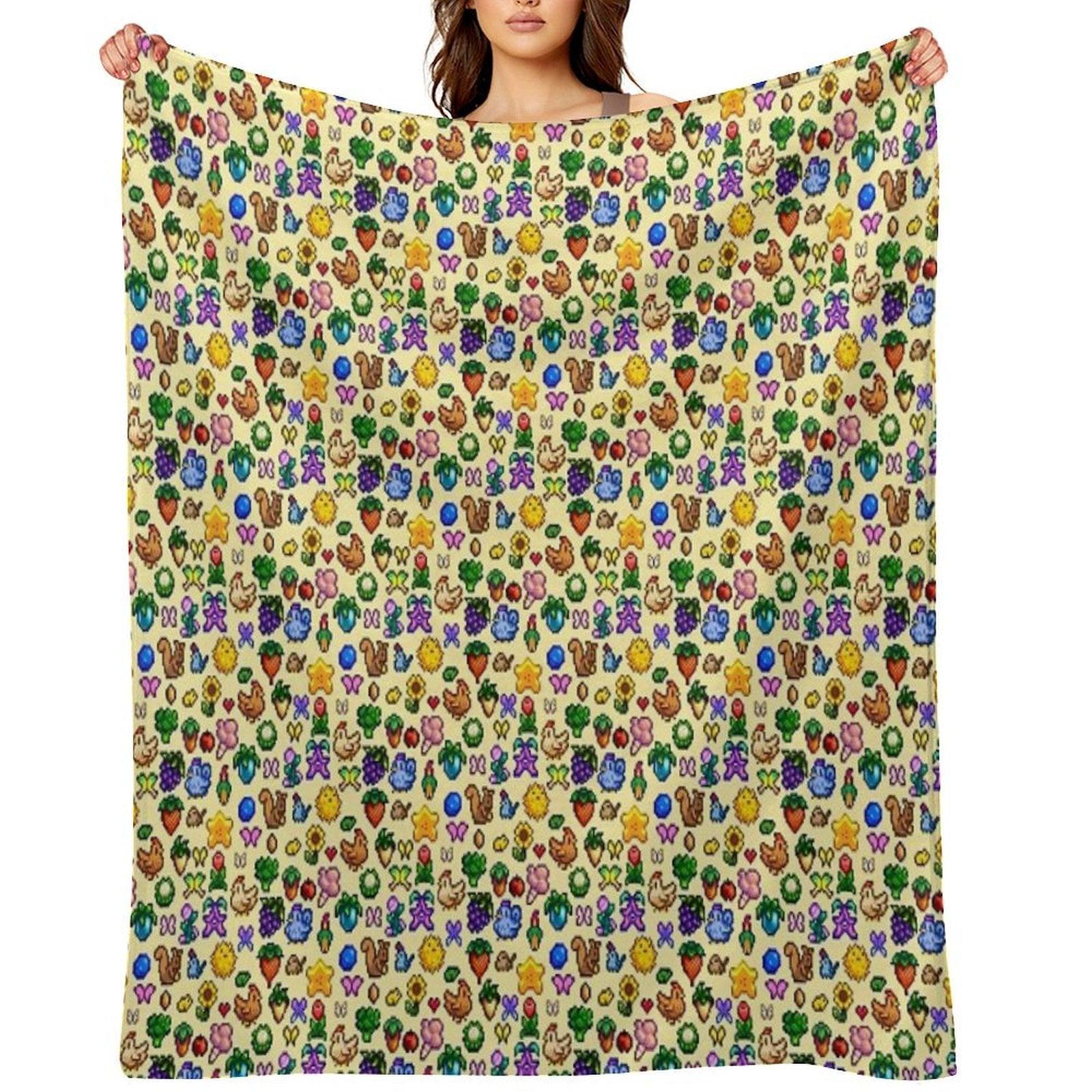 Stardew Valley Throw Blanket
