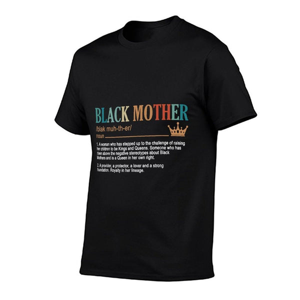Black Mother Definition African American Mom Mother's Day T-Shirt