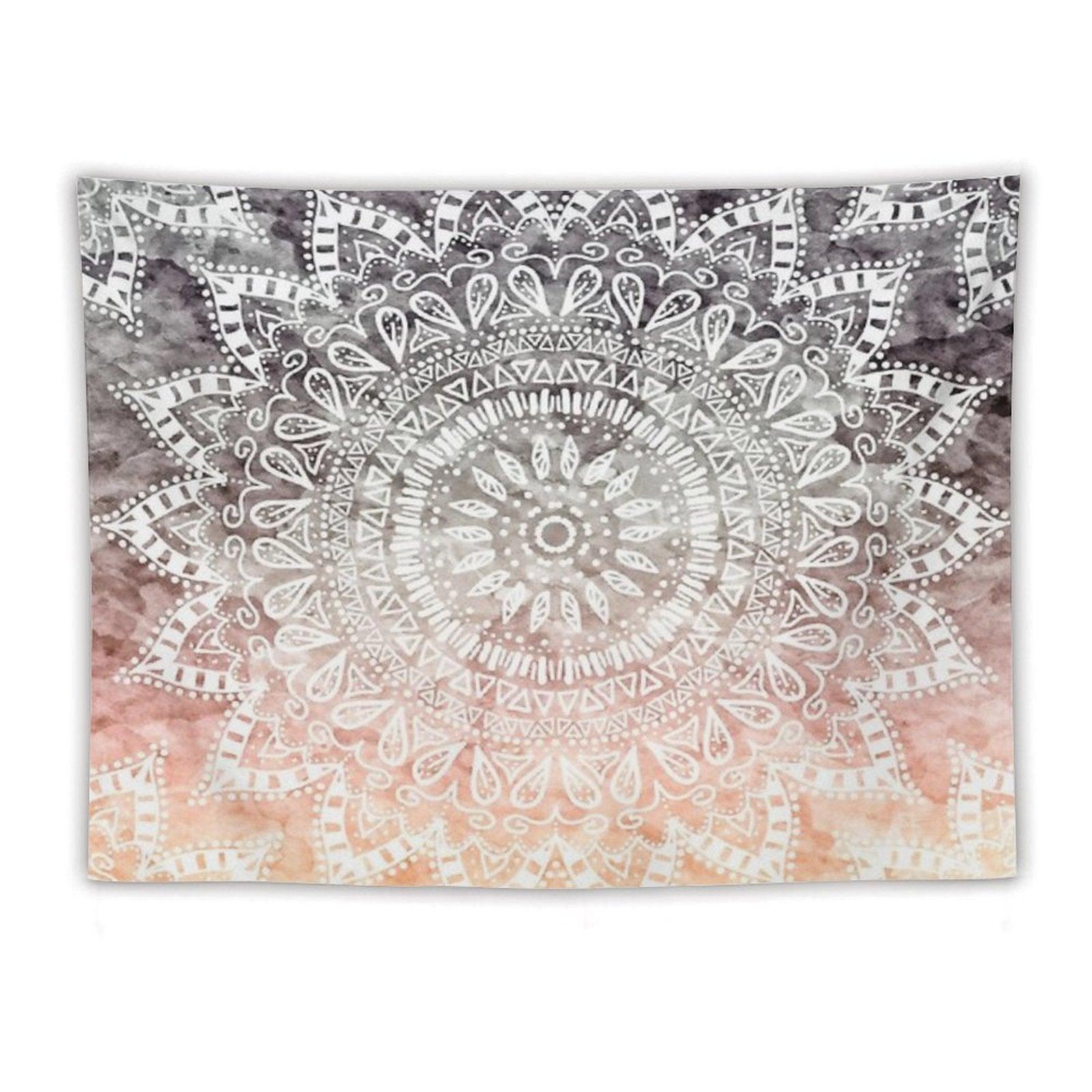 BOHEMIAN HYGGE MANDALA Tapestry