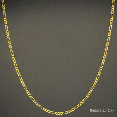 Sterling Silver 925 Figaro Link Chain 2.5MM, 16