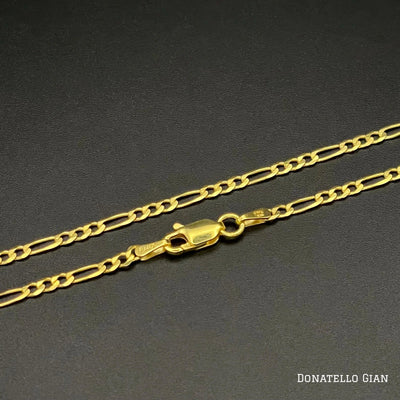 Sterling Silver 925 Figaro Link Chain 2.5MM, 16