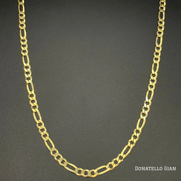 Sterling Silver 925 Figaro Link Chain 3.5MM, 16