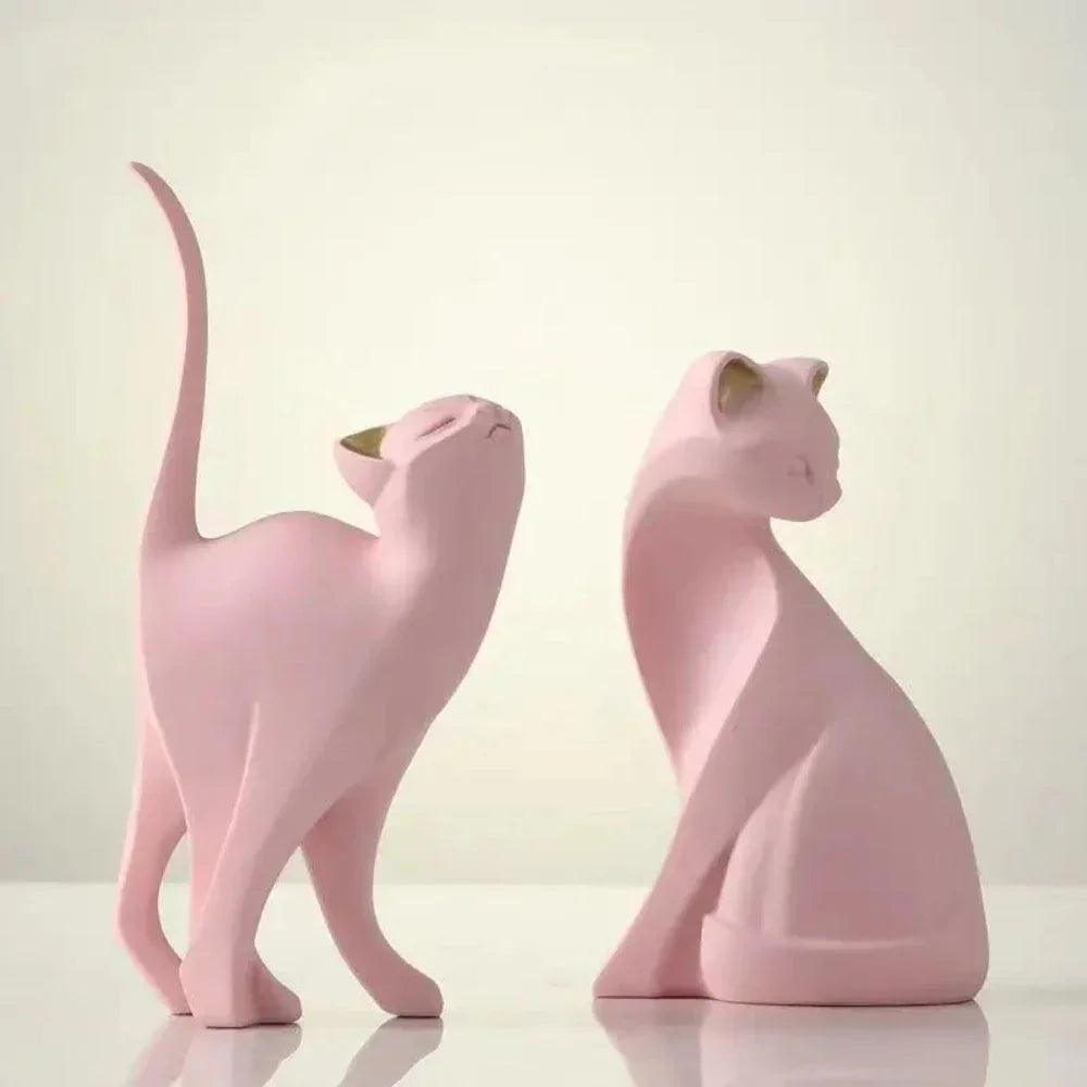 Modern Cat Figurine for Your Home Decor