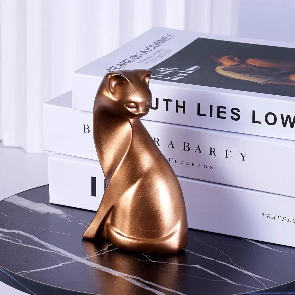 Modern Cat Figurine for Your Home Decor